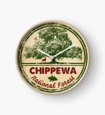 Chippewa National Forest Clock