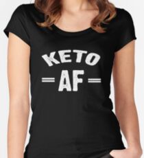 Keto AF Women's Fitted Scoop T-Shirt