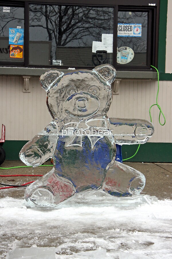 ice teddy bear