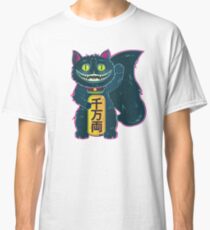 THE CHESHIRE MANEKI-NEKO CAT Classic T-Shirt