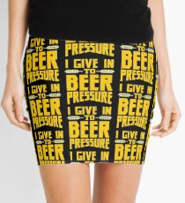 I Give in to Beer Pressure Mini Skirt