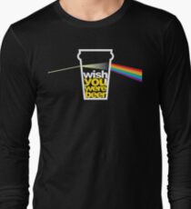 Camiseta de manga larga Desearía que fueras cerveza.