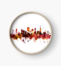 San Francisco California Skyline Clock