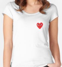 COMME DES GARCONS T SHIRT Women's Fitted Scoop T-Shirt