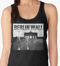 BERLIN WALL at the BRANDENBURG GATE W. GERMANY 1989 - PRO PHOTO Women's Tank Top