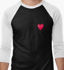 COMME DES GARÇONS PLAY Men's Baseball ¾ T-Shirt