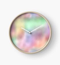 Iridescent Summer Clock