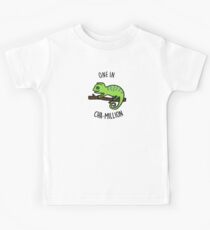 Cute One In Cha-million Animal Pun Kids Tee