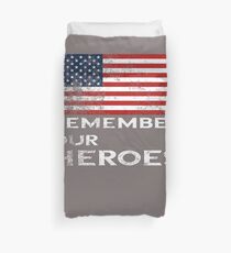 Funda nórdica Memorial Day-Remember our Heroes