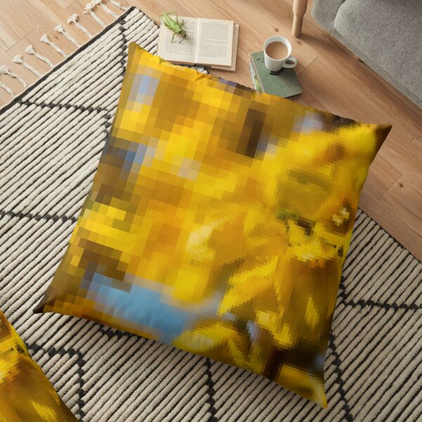 Forsythia Floor Pillow