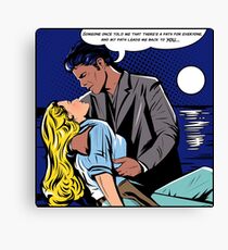 Teddy and Dolores in Westworld Finale Canvas Print