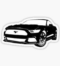 Mustang GT V8 (2016) - Automotive Fan Art Sticker