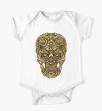 BAROCK SKULL - BLACK One Piece - Short Sleeve