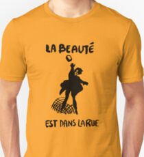Beauty Is in the Street (black) Unisex T-Shirt