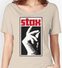 Stax Records Hand Women's Relaxed Fit T-Shirt