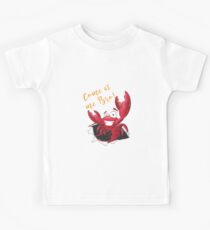 Come at Me Bro Funny Crawfish Festival Cute Kids Tee