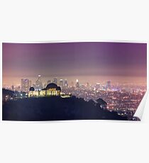 Los Angeles Stadtbild Poster