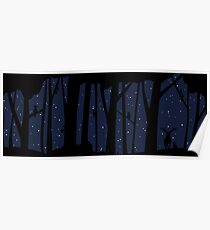 Night Wood Poster