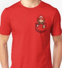 Pocket Mario Tshirt Unisex T-Shirt