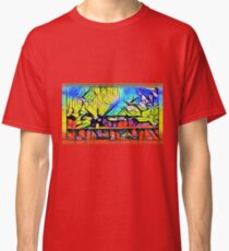 Cool Colorful Funky Art For Clothing & Accessories Classic T-Shirt