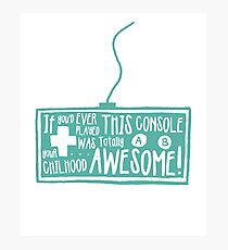Happy Console Gamer T-Shirts Photographic Print