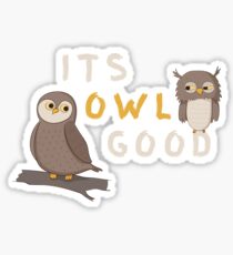 It's Owl Good Sticker