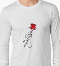 Lil Peep Red Rose Long Sleeve T-Shirt