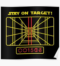 Stay On Target Poster