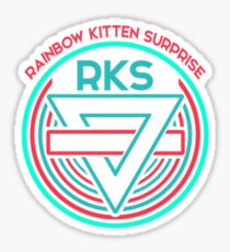 Rainbow Kitten Surprise Sticker