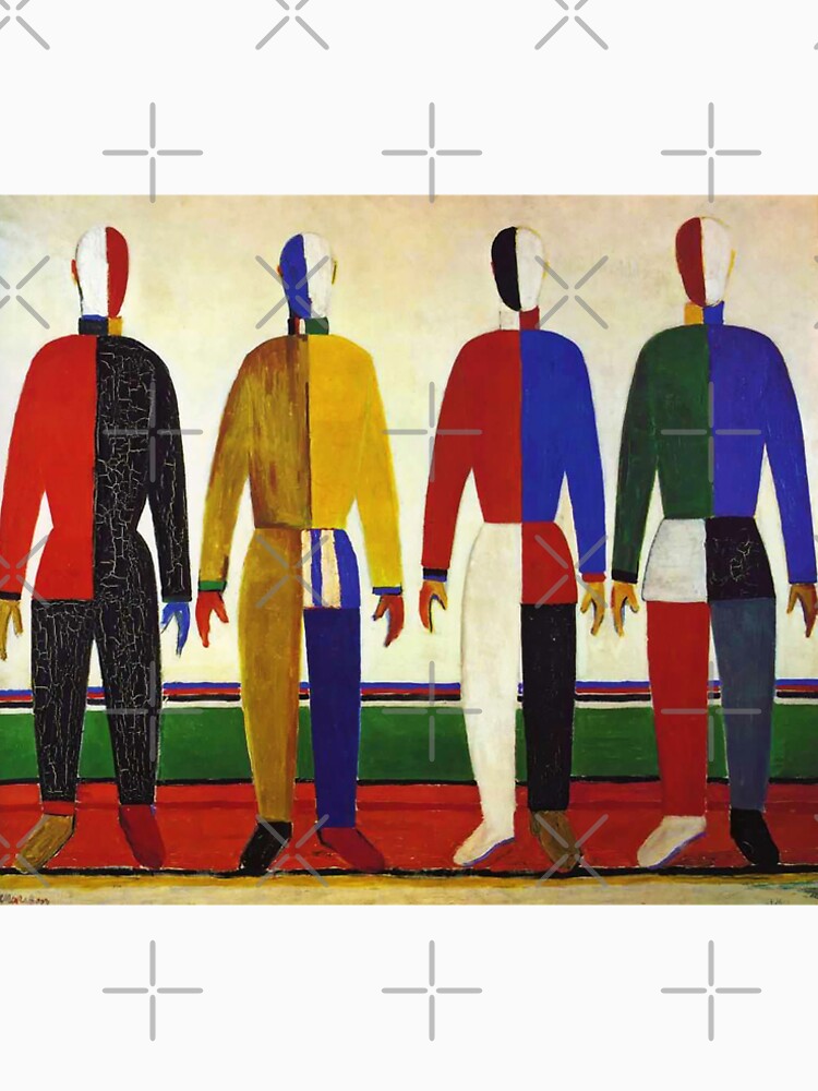 malevich sportsmen figures