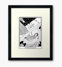 CLARITY Framed Print
