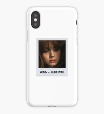 Karen Gillan Polaroid Edit iPhone Case