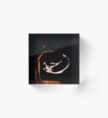 Twirl The Flame Acrylic Block