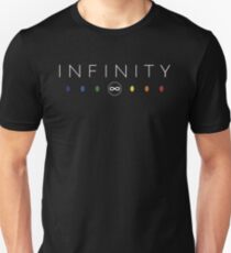 Infinity - White Clean Unisex T-Shirt