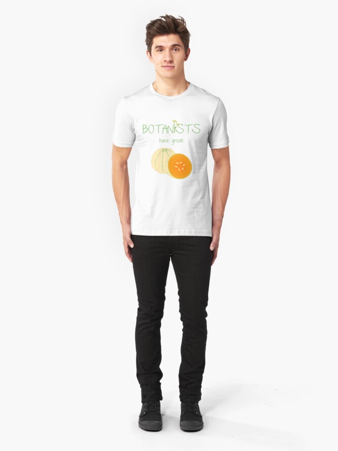 Alternate view of Botanists have great melons Slim Fit T-Shirt