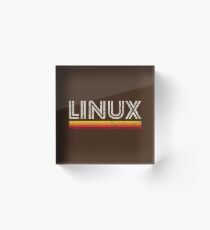 Linux Acrylic Block