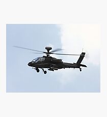 AH64 Apache Photographic Print