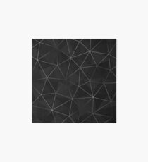 Kintsugi - Silver Mesh Art Board Print