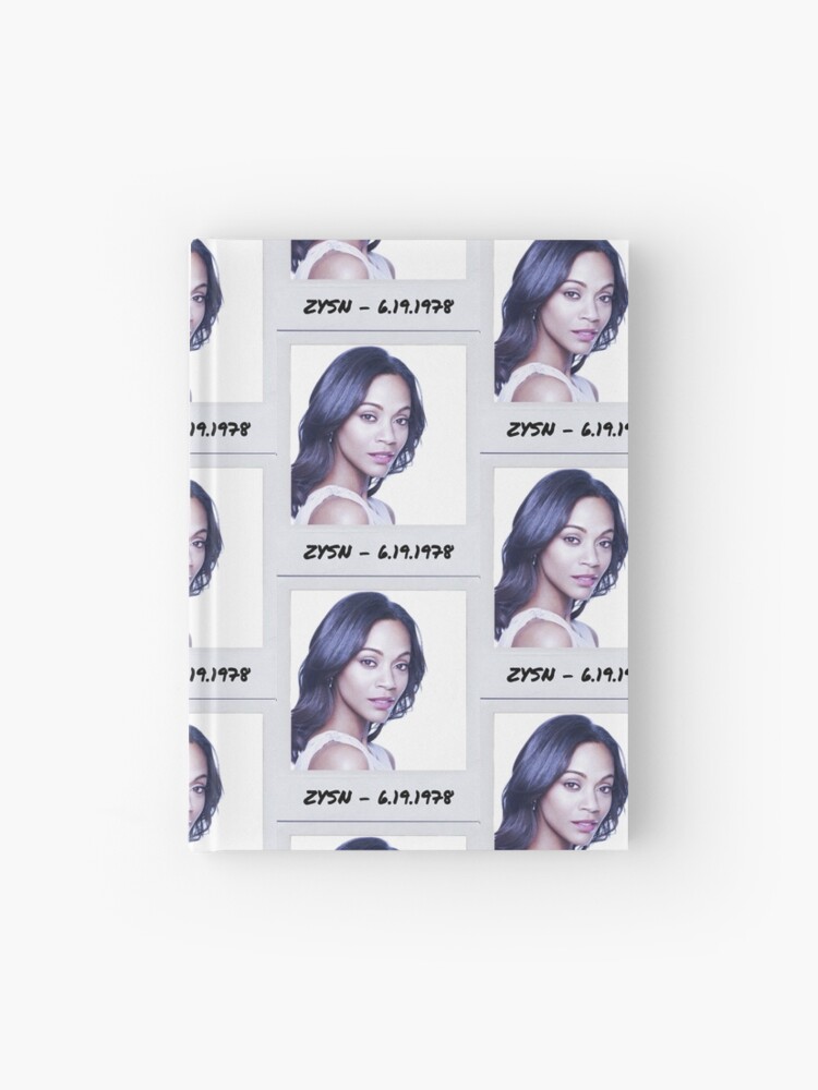 Zoe Saldana Polaroid Edit Hardcover Journal By Tomdaya Redbubble