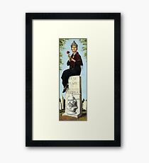 RIP Lady Framed Print