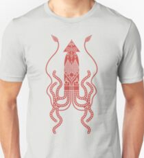 Tintenfisch Slim Fit T-Shirt