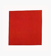 HD - Red square by Kazimir Severinovich Malevich 1915 High Definition Photographic Print