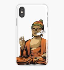 Buddha Smoking a Blunt iPhone Case/Skin