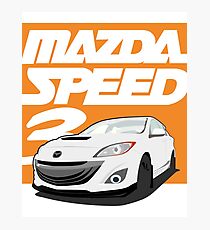 Mazdaspeed 3 Photographic Print