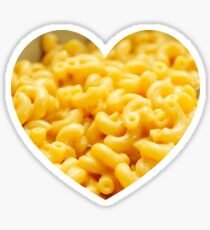 Macaroni Heart - Great For Food Lover Sticker