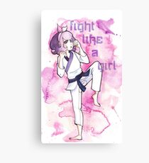 Women in Martial Arts Canvas Print