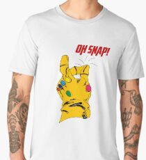 Thanos Infinity Gauntlet "Oh Snap!" Men's Premium T-Shirt