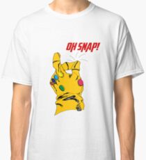 Thanos Infinity Gauntlet "Oh Snap!" Classic T-Shirt