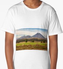A grandeur view of Mt Doom Long T-Shirt