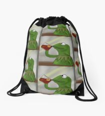 Kermit the Frog Drawstring Bag